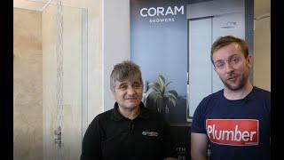 Installing the Coram Premier 8 Sliding Shower Door Enclosure with James Lawrence and Hattie Hasan