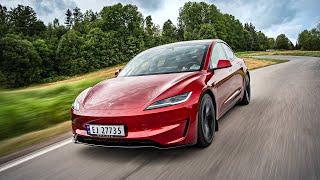 Test av Tesla Model 3 Performance 2024 – er den verdt nesten 100.000 mer enn Long Range?