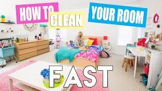How to Clean Your Room FAST