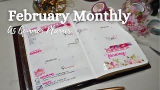 Functional Monthly Plan with Me  Sterling Ink A5 Common Planner