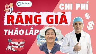 Răng Tháo Lắp - Trồng Răng Giả Tháo Lắp Giá Rẻ  Nha Khoa Smile HT