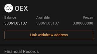 Oex Withdraw Update