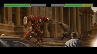 Hulk vs Hulkbuster...with healthbars