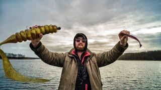 50cm MONSTER TWISTER  VS 15cm Gummifisch beim Hechtangeln mit Erfolg