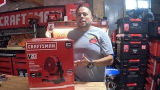 Craftsman has a v20 misting fan. check out the review because were about to get cool 