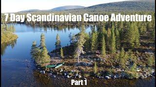 7 Day Scandinavian Wilderness Canoe Trip.  Part 1 -  Rogen Naturreservat Sweden.