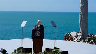 Biden invokes D-Day soldiers sacrifice in call to defend democracy