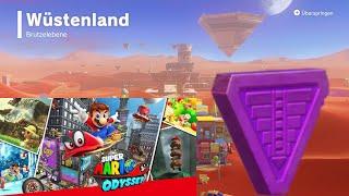 Alle lila Münzen im Wüstenland Super Mario Odyssey German