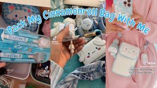  Kawaii Pack My Sanrio Blue Cinnamonroll Bag With Me   TikTok Compilation #43