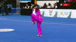 Sabrina Ding USA Jianshu - Gold 13th Pan American Wushu Championships 2022 Girls Group C