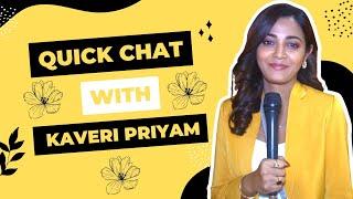 Kaveri Priyam  Quick Chat Dil Diyaan Gallan - Dil ki Baatein