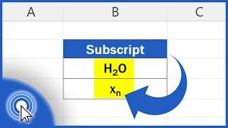 How to Add Subscript in Excel the Simplest Way