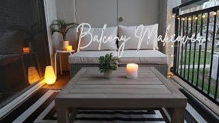 BALCONY MAKEOVER 2021 Clean and decorate with me  Five Below Overstock World Market