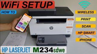 HP LaserJet M234sdw WiFi Setup Connect To Wireless Network For Wireless Printing & Scanning.