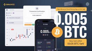 Earn With New Binance Cloud Mining Website  Mining Bitcoins  Bitcoin Mining App