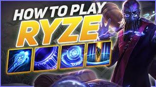 HOW TO PLAY RYZE SEASON 11  BEST Build & Runes  Season 11 Ryze guide  League of Legends