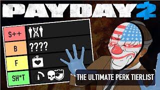 The ULTIMATE Perk Deck Tier List for DSOD PAYDAY 2