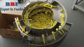 Vibratory Bowl Feeder for Plastic Spoons--Best Bowl Feeder China