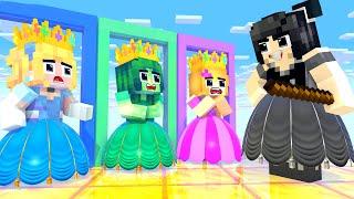 Monster School  Baby Zombie Vs Squid Game Doll Wednesday Princess - Minecraft Animation