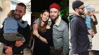 Justin Timberlakes Family - 2018 {Wife Jessica Biel & Son Silas Randall Timberlake}