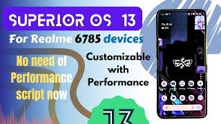 Superior OS 13 full review for Realme 6 6i Realme 7 Narzo 20 Pro & Narzo 30 4G