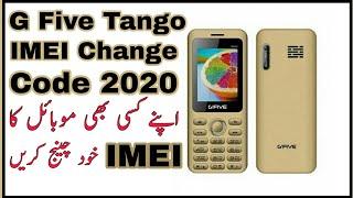 G Five Tango IMEI Change Code 2020  G Five Tango IMEI Change Without Computer 2020