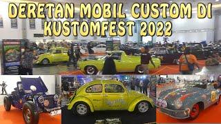 MOBIL CUSTOM DALAM KUSTOMFEST 2022 ADA VW MOON BUG DRAG RACE 2300 cc