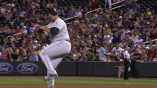 CWS@MIN Montas hurls perfect 8th inning in MLB debut