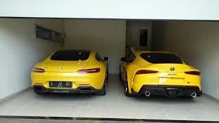 AMG GTS vs TOYOTA SUPRA