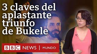 3 claves del contundente triunfo con el que Nayib Bukele fue reelegido presidente de El Salvador