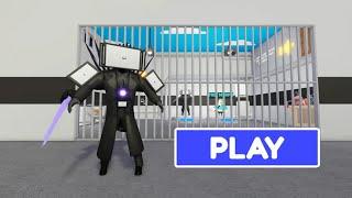 TITAN TV MAN BARRY PRISON RUN OBBY Roblox