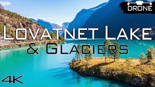 Lovatnet Lake Kjenndalsbreen & Bødalsbreen Glaciers Norway