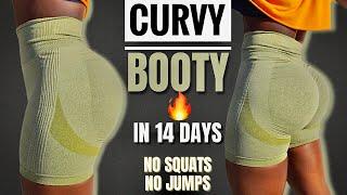 BEST GLUTE FOCUS EXERCISES TO GROW THICK BOOTY In 10 mins  CURVY BUTT IN 14 DAYS At Home