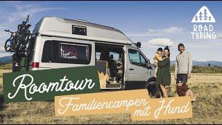 Mercedes Sprinter Campervan Ausbau mit 2 Kindern  ROOMTOUR  ROADTYPING