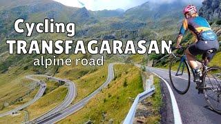 Cycling Transfagarasan Road. Better than Stelvio  riding the best road in the world. North Side.