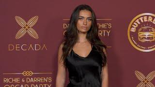 Sophia Huitema attends Darren & Richie’s Oscar Party 2022 red carpet event