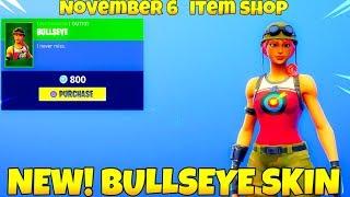 Fortnite Item Shop NEW BULLSEYE SKIN Tfues First Skin Fortnite Battle Royale