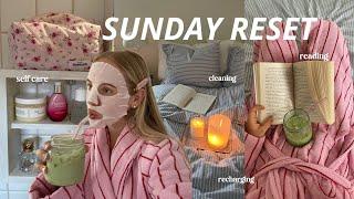 SUNDAY RESET VLOG  self care finding motivation cleaning my space & recharging