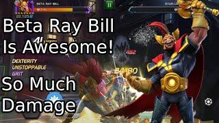 7 Star Beta Ray Bill Showcase Amazing Damage And Decent Utility  Marvel Contest Of Champions