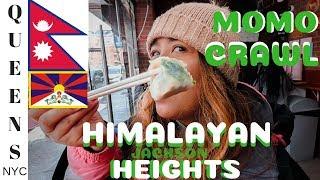 BEST Himalayan DUMPLINGS in New York Tibetan DUMPLINGS Momos and NEPALI Dumplings in NYC