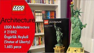 LEGO Architecture 21042 Özgürlük Heykeli Kutu Açılışı Yapım ve İncelemesi #lego #architecture #hobi