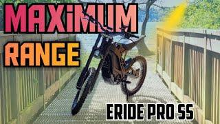 Is E Ride Lying Or Is This Real? - 50 mile range test on the E Ride PRO SS Electric Bike?