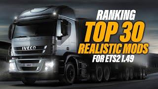 Ranking Top 30+ Realistic Mods From Worst to Best in ETS2 1.49  ETS2 Mods
