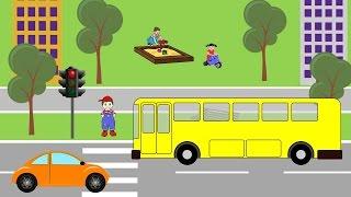 Правила дорожного движения для детей. Развивающий мультик