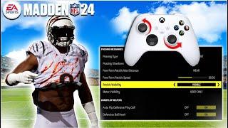 HOW TO KICK PASS BEST SETTINGS AND MORE DO THIS NOW MADDEN 24 SUPERSTAR  ESG FOOTBALL 24