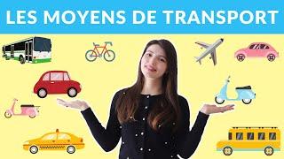 Learn French Les moyens de transport