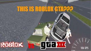 Robloxs Beta Version of GTA HAS Better LOGICPhysics Than Rockstars GTA? Mudwzys AI TEST