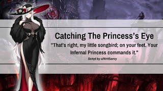 Catching the Eye of the Demon Princess F4A Fantasy Flirting Human Listener ASMR