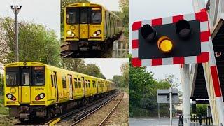 Hall Road Level Crossing Merseyside