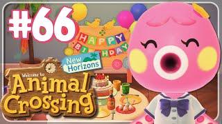 EL CUMPLEAÑOS DE MARINA Y FUTURO VECINO DE EASTLAND #66 ANIMAL CROSSING NEW HORIZONS